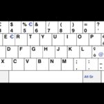 Italian keyboard layout